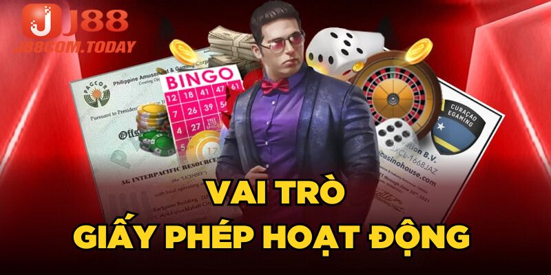 Vai trò giấy phép hoạt động